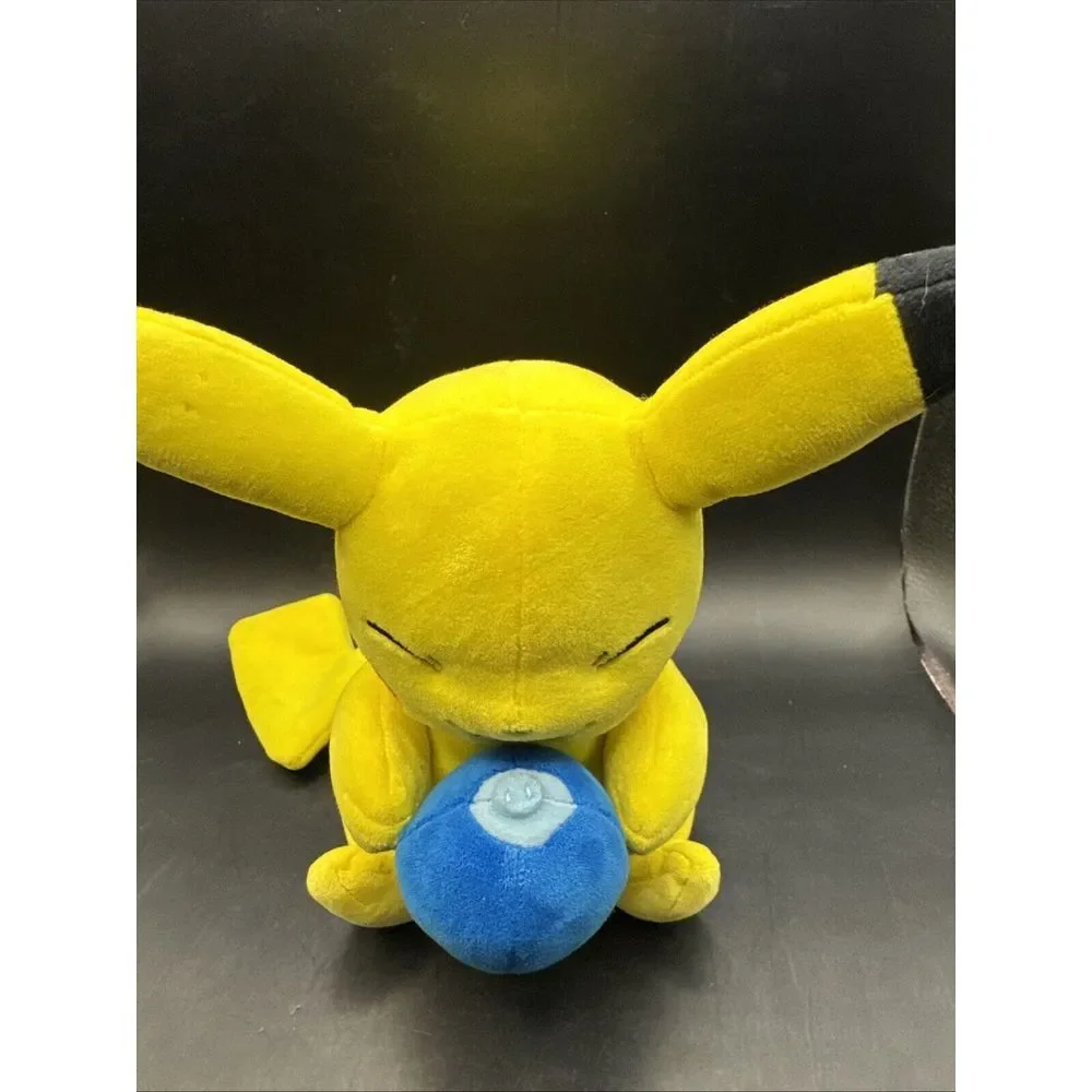 POKEMON Pikachu Plush with Oran Berry- 8'' Stuffed Toy